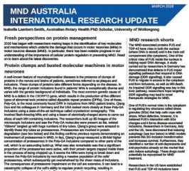 MND Australia Research Update March 2018