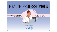 Health Professionals Webinar Series logo