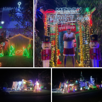 Christmas Lights in Newcastle